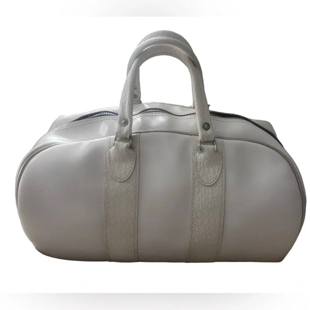 Vintage MacGregor Boston Leather Golf Bag - white - Picture 3 of 11